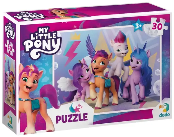 Puzzle pentru copii DoDo din 30 piese - Micul meu ponei