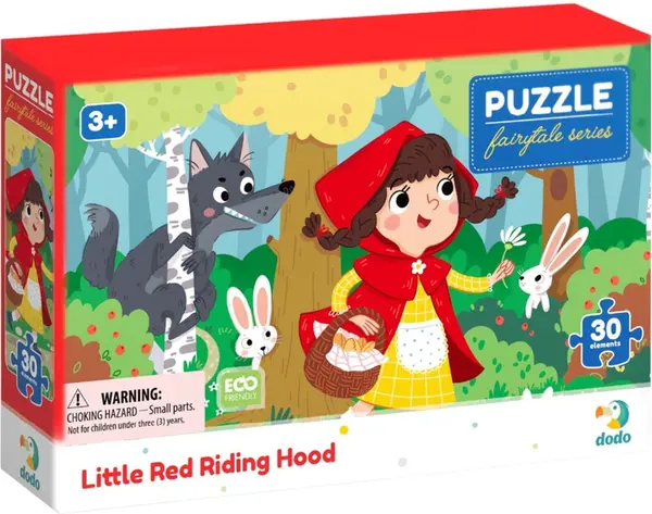 Puzzle pentru copii DoDo din 30 piese - Scufița Roșie
