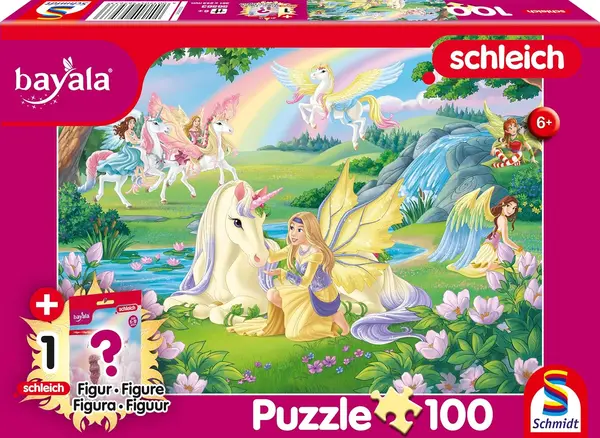 Puzzle pentru copii Schmidt din 100 piese - Unicorn