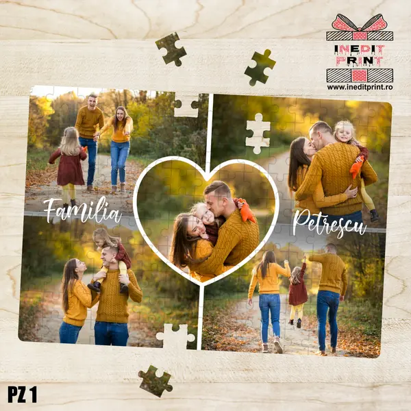 Puzzle personalizat cu 5 poze PZ1