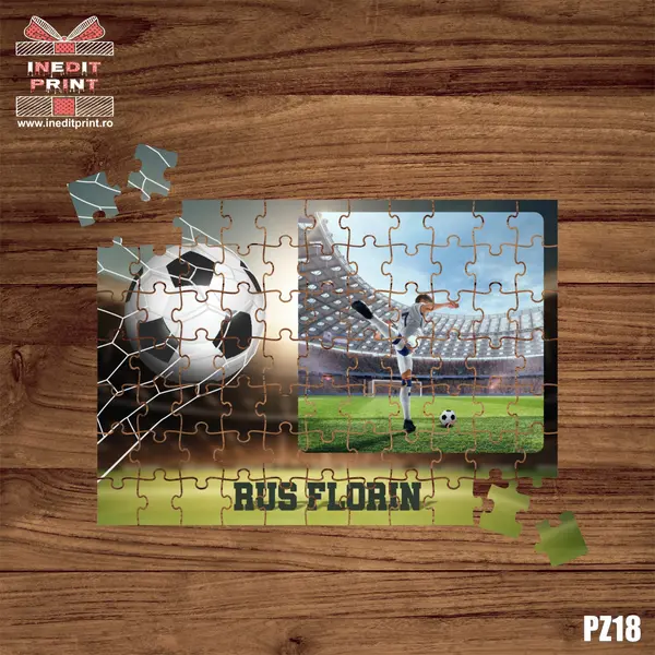 Puzzle personalizat Fotbalist PZ18