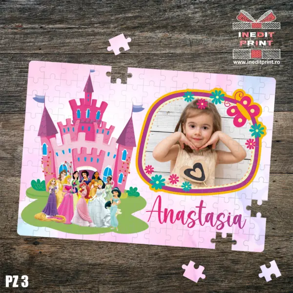 Puzzle personalizat Printesele Disney PZ3