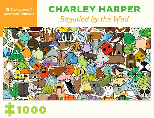 Puzzle Pomegranate de 1000 piese - Vrajit de salbaticie, Charlie Harper