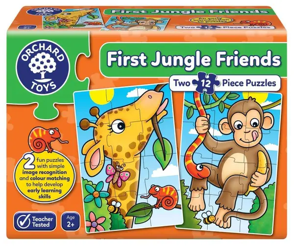 Puzzle Primii Prieteni din Jungla FIRST JUNGLE FRIENDS