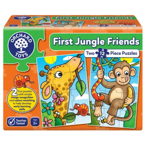 Puzzle Primii Prieteni din Jungla FIRST JUNGLE FRIENDS