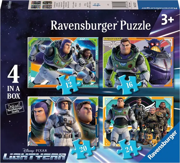 Puzzle Ravensburger 4 în 1 - Lightyear