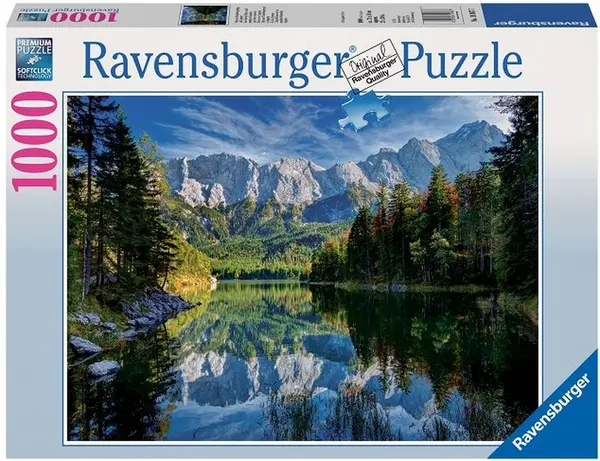 Puzzle Ravensburger de 1000 piese - Lacul Eibsee, Germania