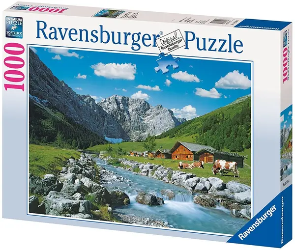 Puzzle Ravensburger de 1000 piese - Muntii din Austria