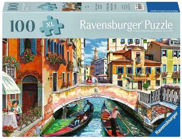Puzzle Ravensburger din 100 XL piese - Veneția