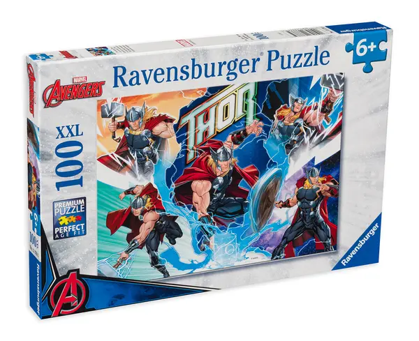 Puzzle Ravensburger din 100 XXL de piese - Thor