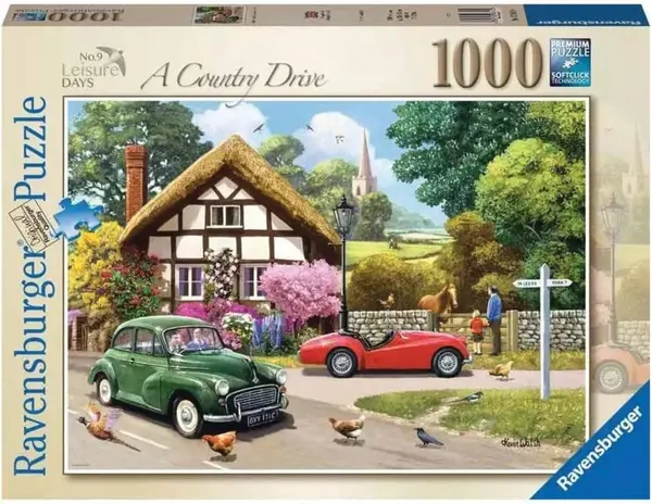 Puzzle Ravensburger din 1000 de bucăți - Călătorie provincială
