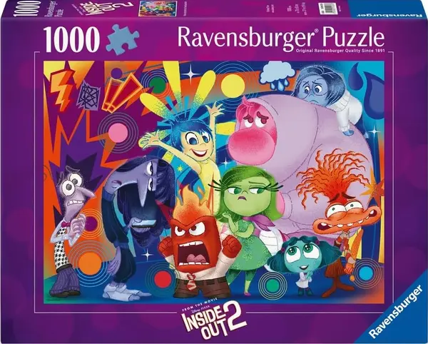 Puzzle Ravensburger din 1000 de bucăți - Pe dos 2