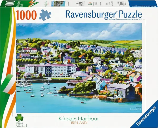 Puzzle Ravensburger din 1000 de bucăți - Portul Kinsale
