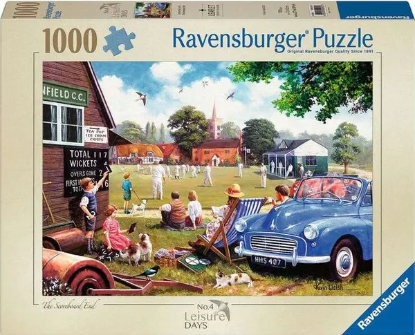 Puzzle Ravensburger din 1000 de bucăți -Tabla de scor