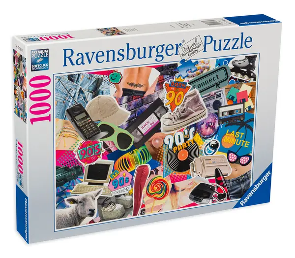 Puzzle Ravensburger din 1000 de piese - Anii 90