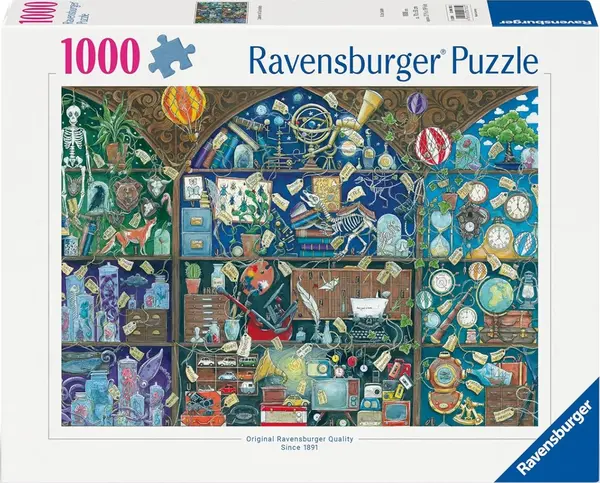 Puzzle Ravensburger din 1000 de piese - Cabinetul de curiozitate