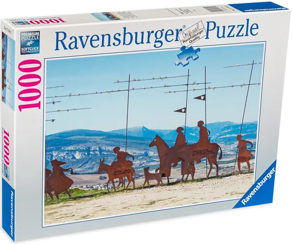 Puzzle Ravensburger din 1000 de piese - Calareti