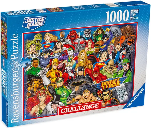 Puzzle Ravensburger din 1000 de piese - DC Comics