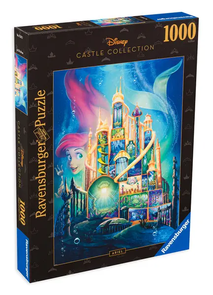 Puzzle Ravensburger din 1000 de piese - Disney Princess Ariel