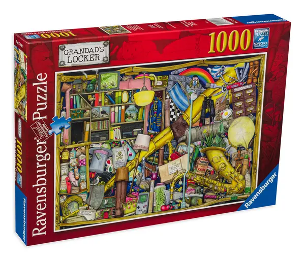 Puzzle Ravensburger din 1000 de piese - Dulapul bunicului