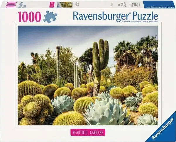 Puzzle Ravensburger din 1000 de piese - Grădina deșertului Huntington