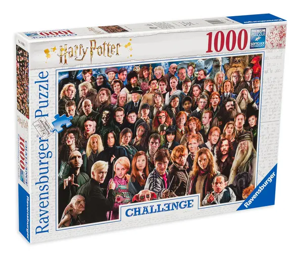 Puzzle Ravensburger din 1000 de piese - Harry Potter, tip 2