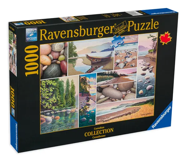 Puzzle Ravensburger din 1000 de piese - Liniștea de pe coasta de vest