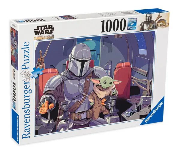 Puzzle Ravensburger din 1000 de piese - Mandalorianul