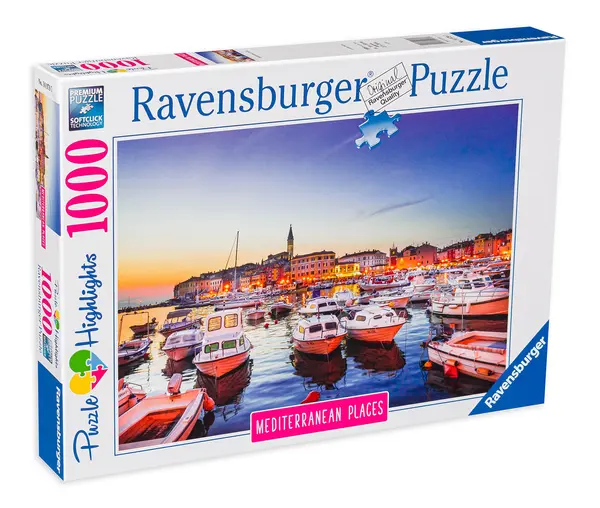 Puzzle Ravensburger din 1000 de piese - Mediterranean Croatia