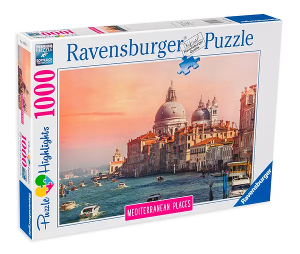 Puzzle Ravensburger din 1000 de piese - Mediterranean Italy