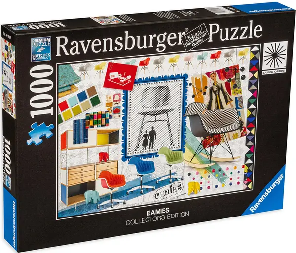 Puzzle Ravensburger din 1000 de piese - Mobilier