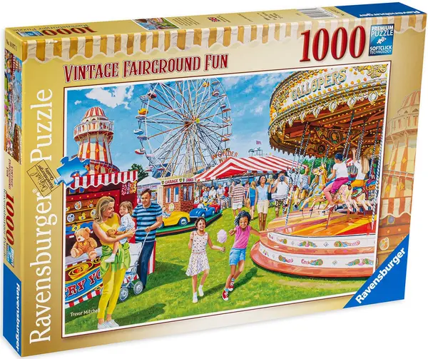 Puzzle Ravensburger din 1000 de piese - Parc de distracții