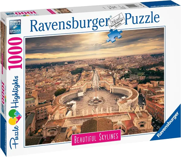 Puzzle Ravensburger din 1000 de piese - Roma