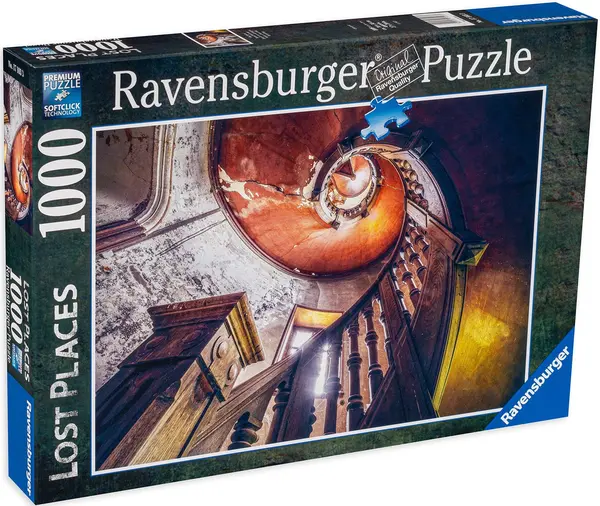 Puzzle Ravensburger din 1000 de piese - Scara in spirala