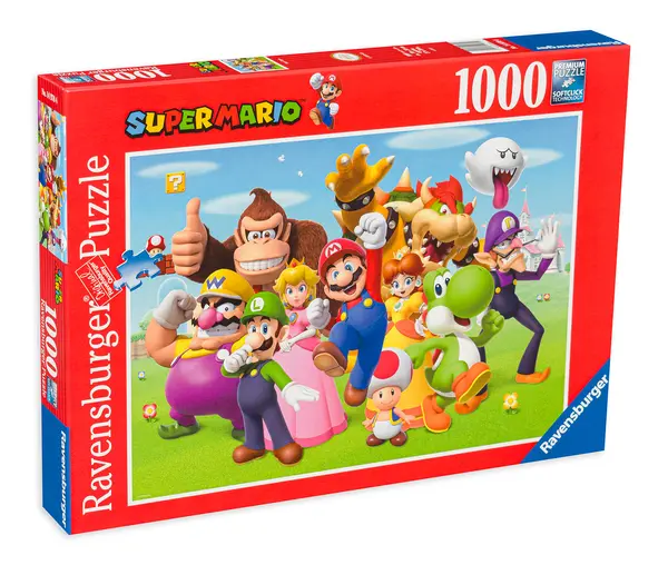 Puzzle Ravensburger din 1000 de piese - Super Mario