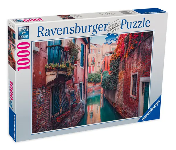 Puzzle Ravensburger din 1000 de piese - Toamna la Veneția