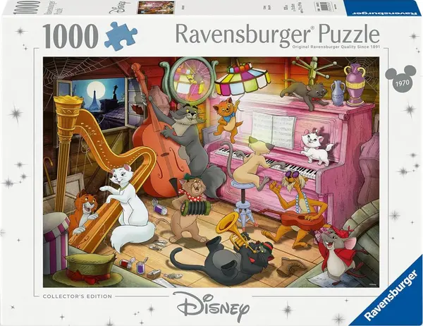 Puzzle Ravensburger din 1000 piese - Aristocats