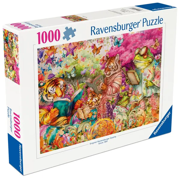 Puzzle Ravensburger din 1000 piese - Clubul de carte