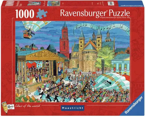 Puzzle Ravensburger din 1000 piese - Maastricht