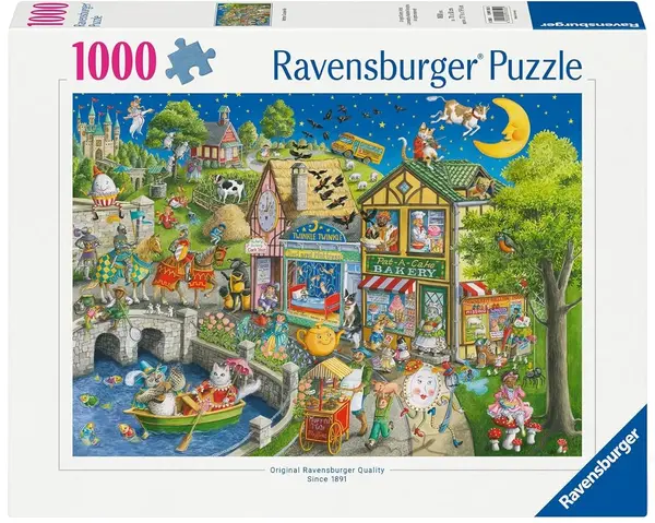 Puzzle Ravensburger din 1000 piese - Personaje din cântece pentru copii