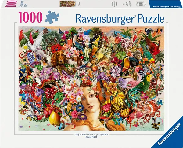Puzzle Ravensburger din 1000 piese - Puzzle pasiune