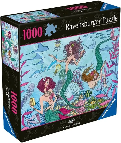 Puzzle Ravensburger din 1000 piese - Sirene