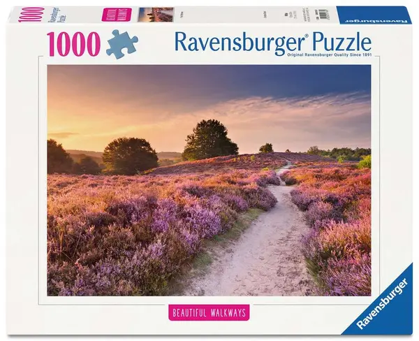 Puzzle Ravensburger din 1000 piese - Traseul Roz, Olanda