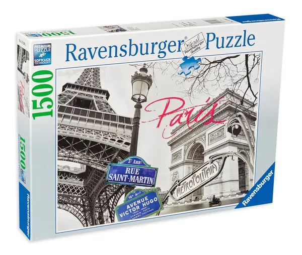 Puzzle Ravensburger din 1500 de piese - Paris