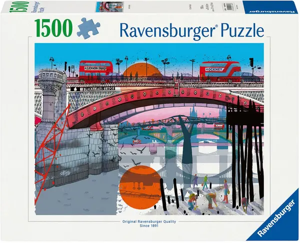 Puzzle Ravensburger din 1500 piese - Aceasta este Londra.