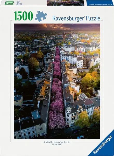 Puzzle Ravensburger din 1500 piese - Bon în floare