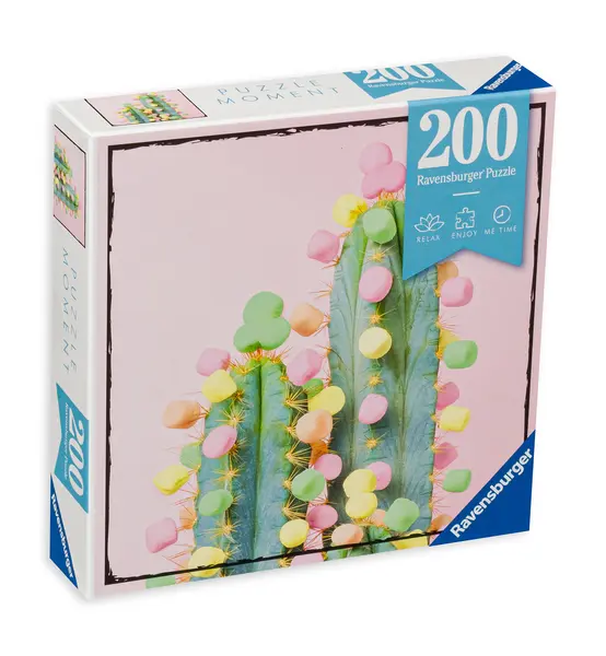 Puzzle Ravensburger din 200 XXL de piese - Cactus