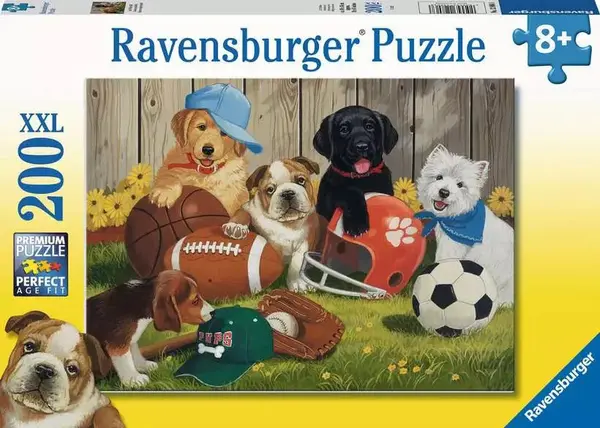 Puzzle Ravensburger din 200 XXL piese - Să ne jucăm.