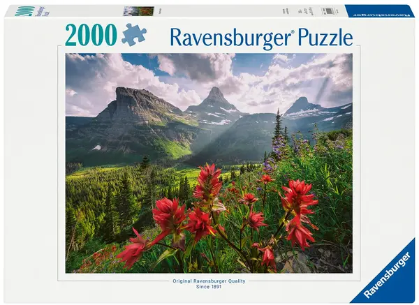 Puzzle Ravensburger din 2000 piese - Munții Fecioare