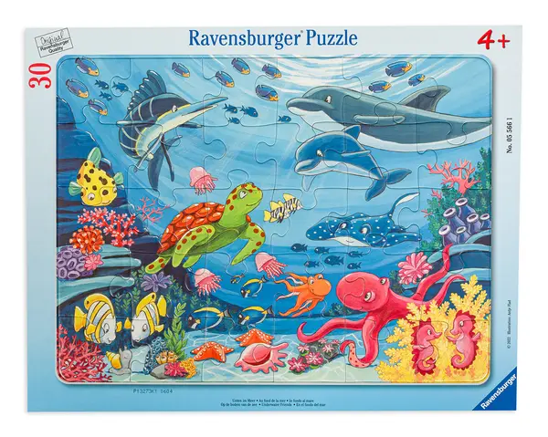 Puzzle Ravensburger din 30 de piese - Jos în mare